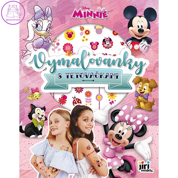 Omalovánky s tetováním JM Minnie Omalovánky s tetováním JM Minnie