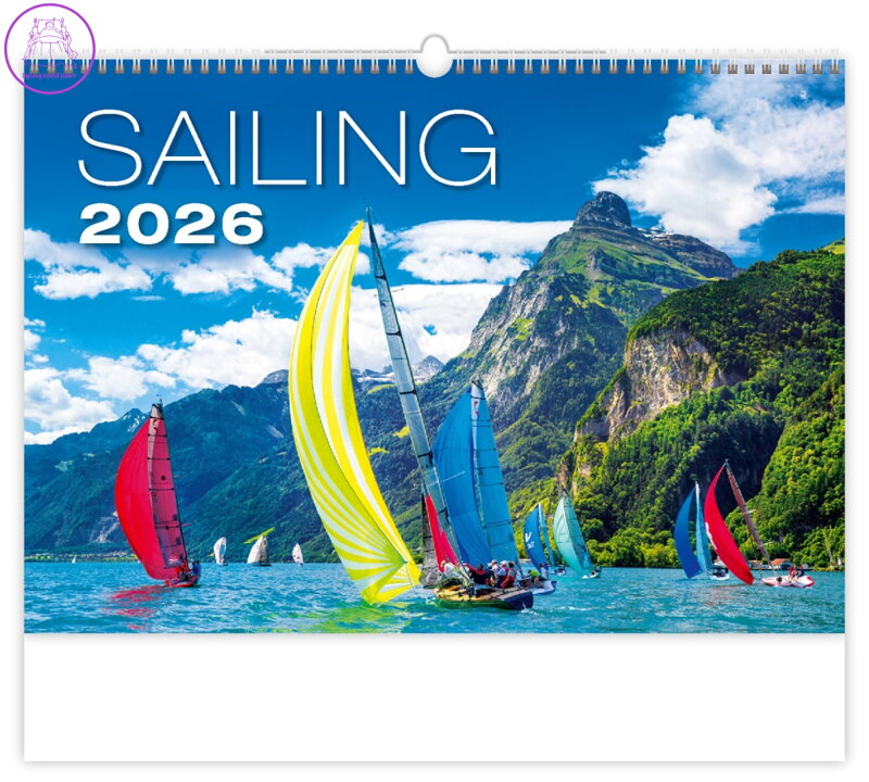 Nástěnný kalendář 2026 Sailing