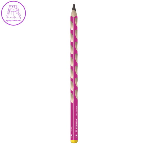 Tužka grafitová STABILO EASYgraph pro leváky - růžová Tužka grafitová STABILO EASYgraph pro leváky - růžová
