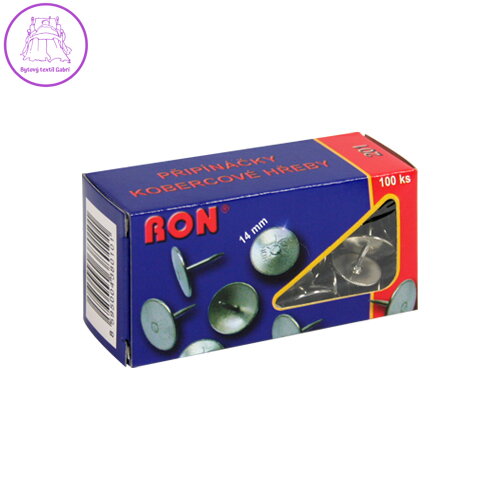 Připínáčky 14 mm, 100 ks Připínáčky 14 mm, 100 ks