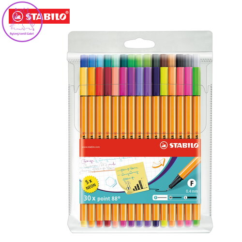 Liner - STABILO point 88 - 30 ks balenie + 5 ks Neon Liner - STABILO point 88 - 30 ks balenie + 5 ks Neon