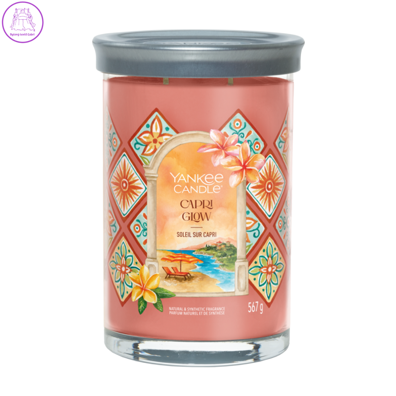 Svíčka Yankee Candle - CAPRI GLOW, velká