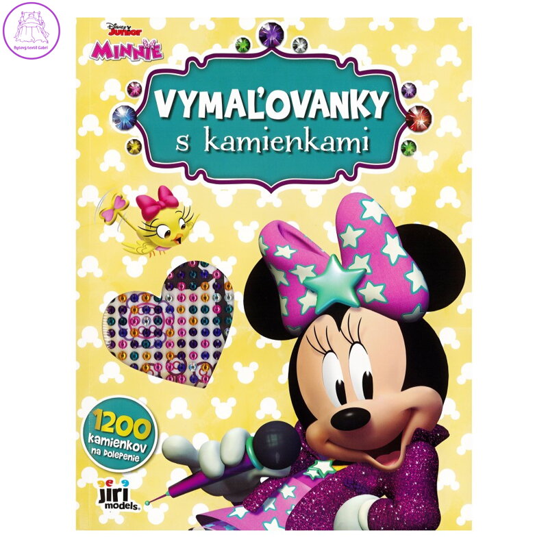 Vymalovánky s kamínky JM - Minnie A4 Vymalovánky s kamínky JM - Minnie A4