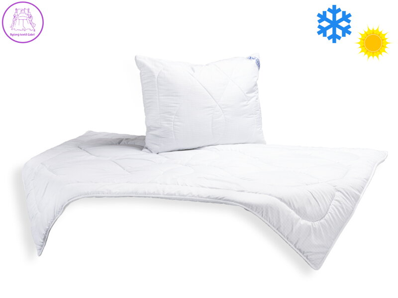 SET Přikrývka AntiStress celoroční 140x200cm 850g + Polštář UNICO AntiStress 70x90cm 900g