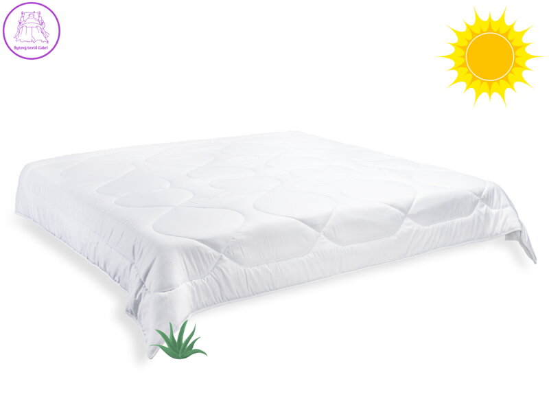 Francouzská přikrývka Aloe Vera letní 220x200cm 660g