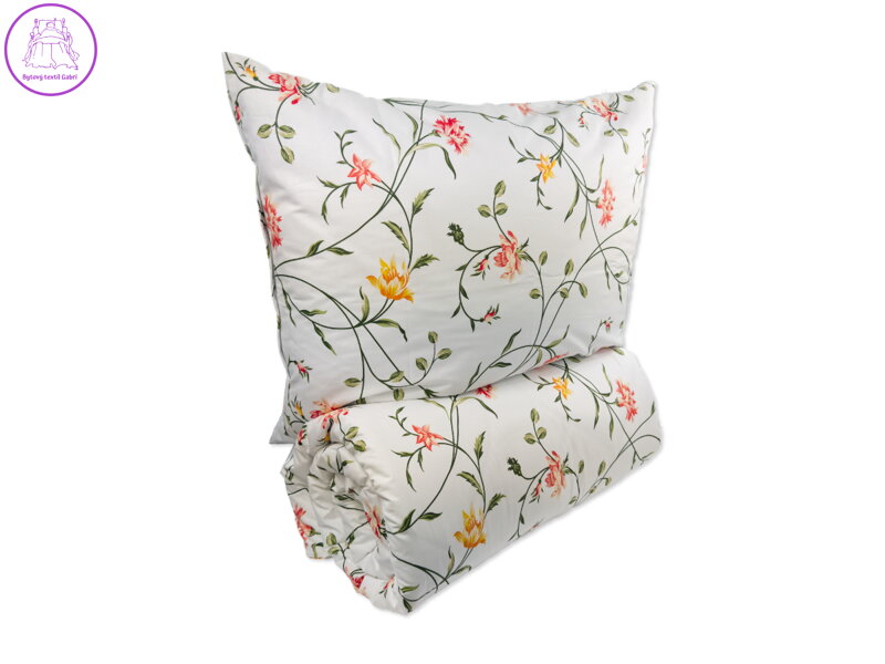 Prodloužené povlečení Satén 140x220, 70x90cm Aria