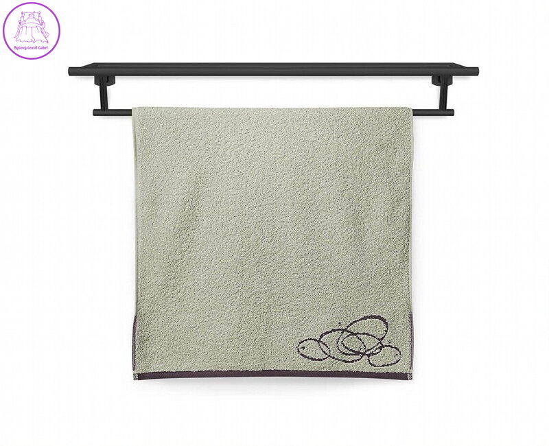 Veba Osuška Nora elipsy 70x140 cm světle zelená