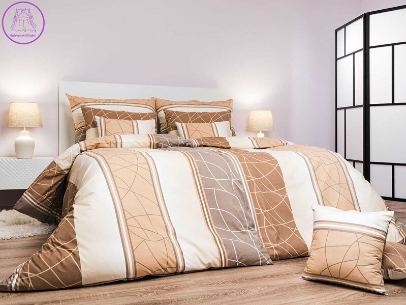 Dadka Povlečení bavlna Bruno opál 140x200, 70x90 cm