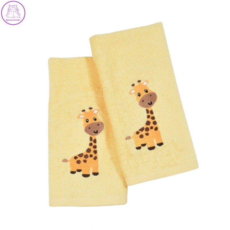 Praktik Dětský ručník LILI 30x50 cm žlutý