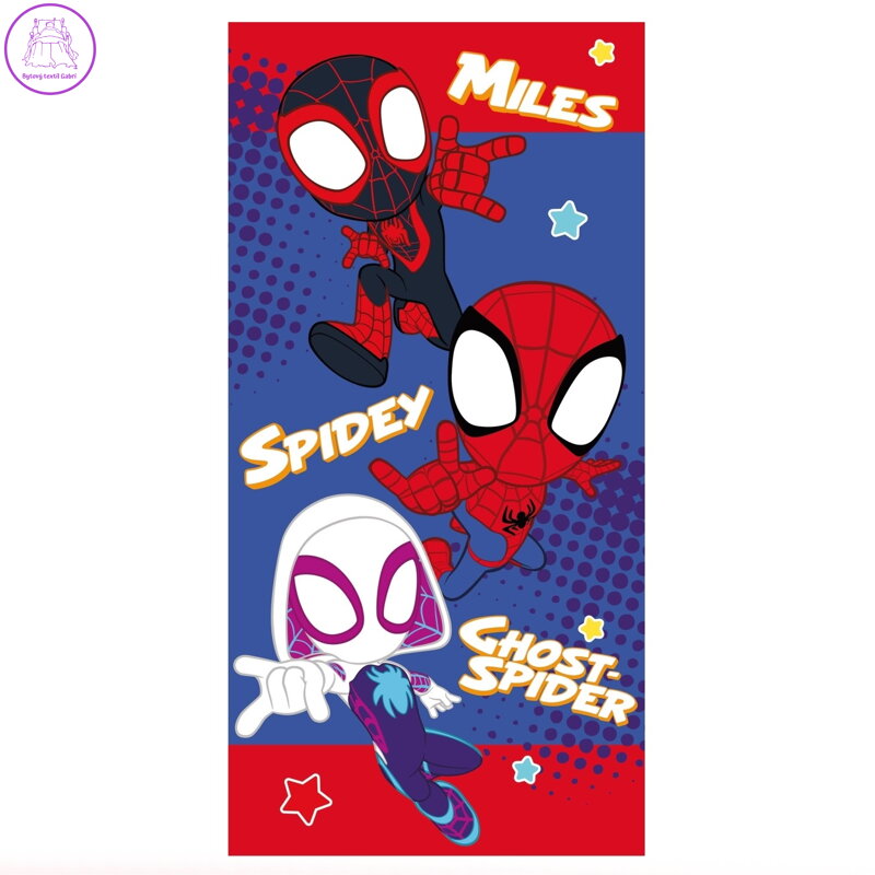 Jerry Fabrics Osuška Spidey 70x140 cm