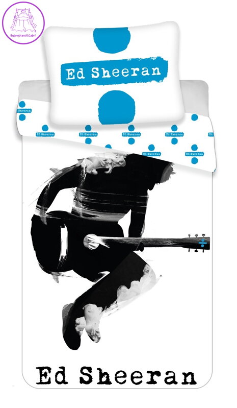 Jerry Fabrics Povlečení Ed Sheeran 140x200, 70x90 cm