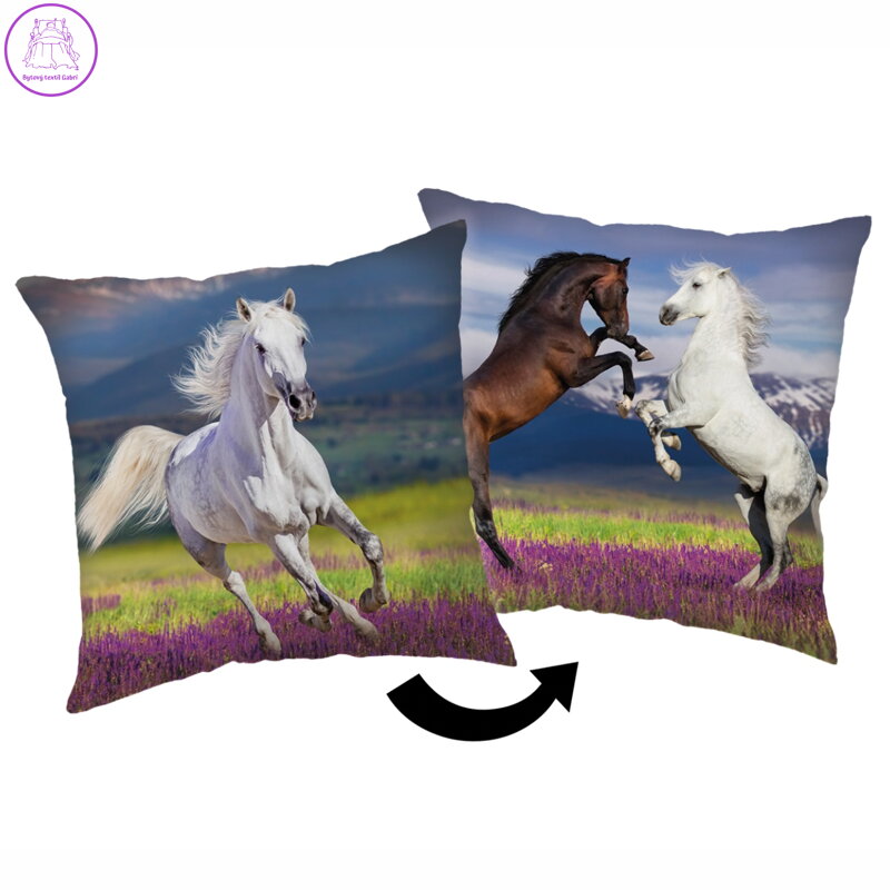 Jerry Fabrics Polštářek Kůň 02 40x40 cm