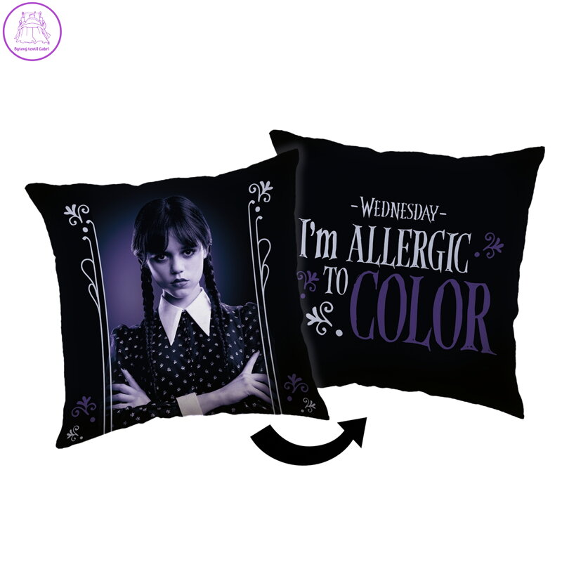 Jerry Fabrics Povlak na polštářek Wednesday Color 40x40 cm