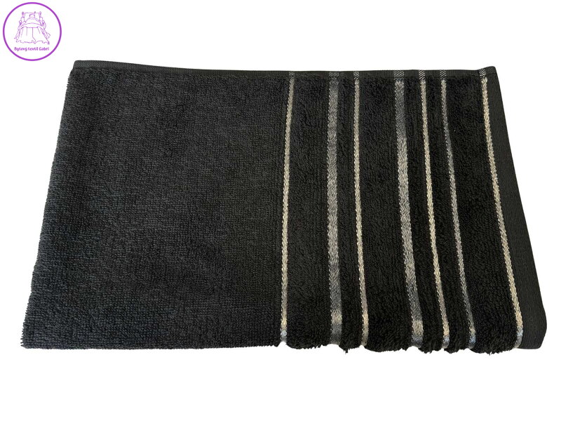 Praktik Ručník ZARA 40x60 cm černá