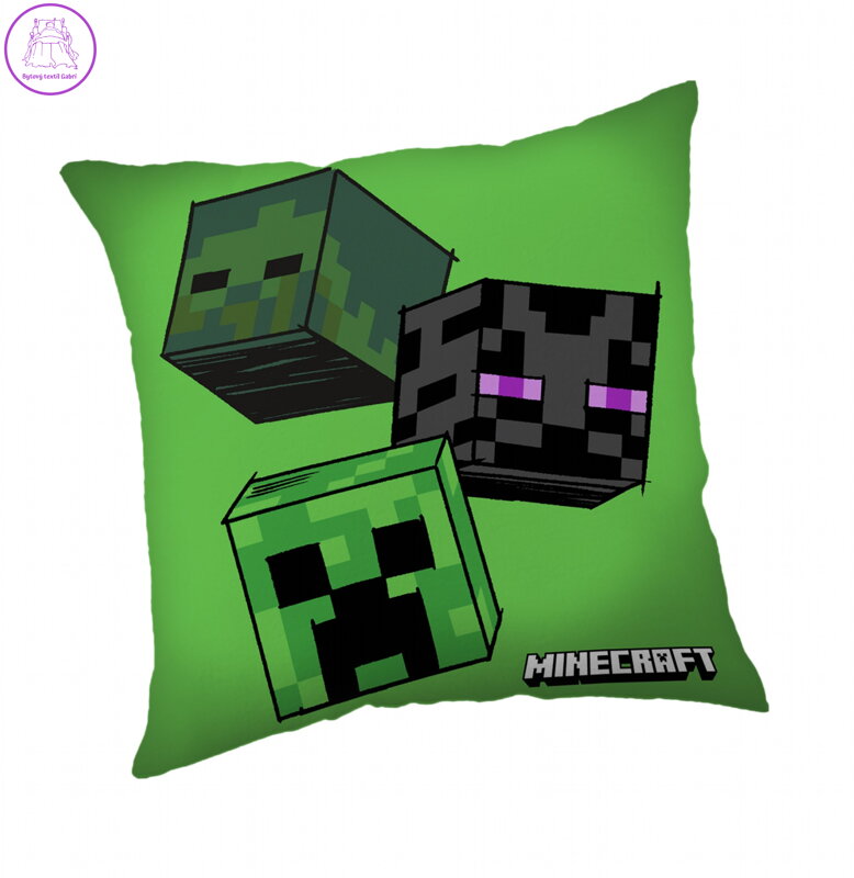 Jerry Fabrics Polštářek Minecraft The Mobs 40x40 cm