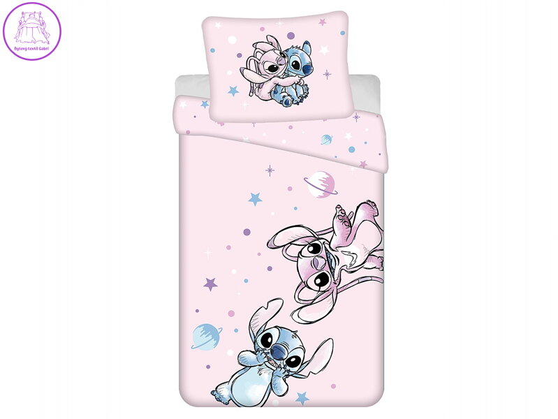 Jerry Fabrics Povlečení Lilo a Stitch Universe 140x200, 70x90 cm