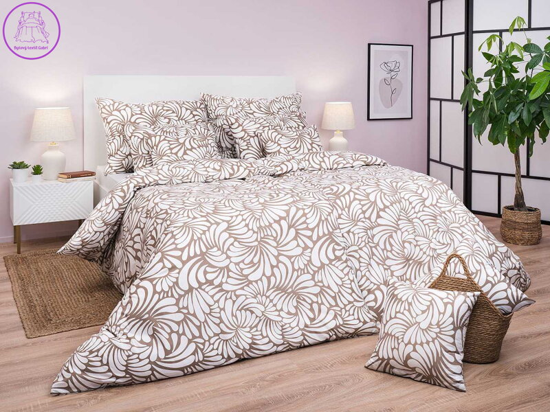 Dadka Povlečení bavlna Iluze opál 140x220, 70x90 cm