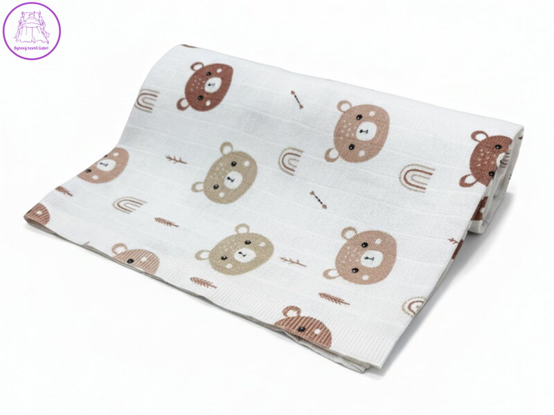 Tetra osuška 90x100 cm Méďa šíp (balení 1 ks)