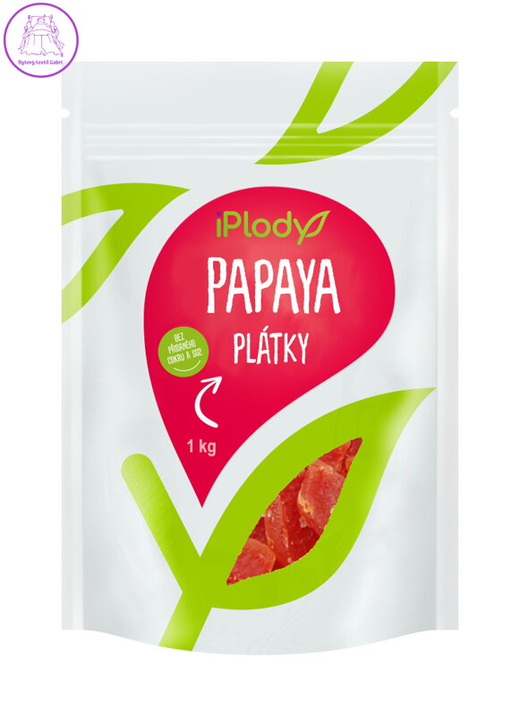 iPlody Papaya plátky natural 1kg