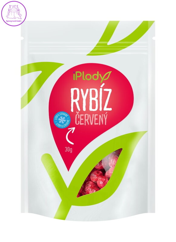 iPlody Rybíz červený, lyofilizovaný 30 g