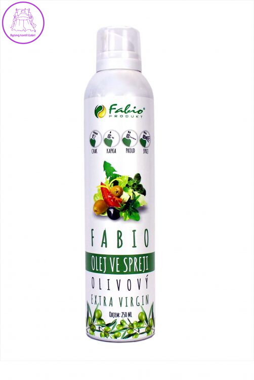 Fabio Produkt Extra panenský olivový olej ve spreji 250 ml