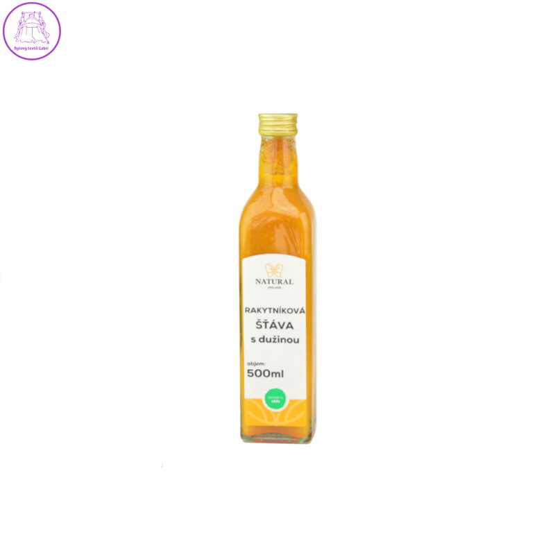 Natural Jihlava Rakytníková šťáva s dužinou 500 ml