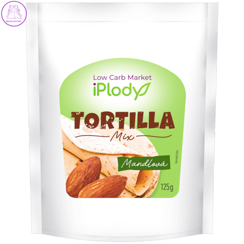 iPlody Low carb směs na tortillu mandlová | 125 g
