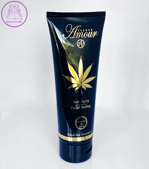 Shemen Amour Peeling na obličej se zlatem a heřmánkem 200 ml