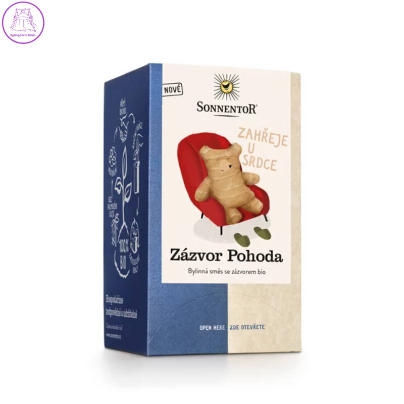 Sonnentor Zázvor pohoda čaj BIO 32,4g