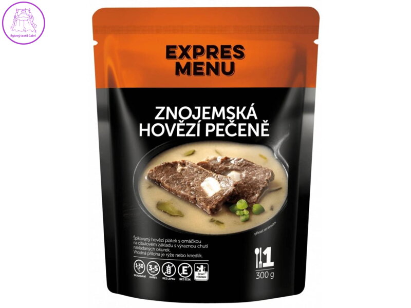 EM Znojemská hovězí pečeně 300 g (1 porce)