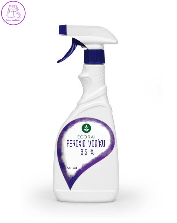 Ecorai Peroxid vodíku 3,5 % na úklid - rozprašovač 500 ml