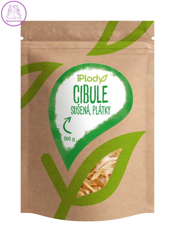 iPlody Cibule sušená plátky 500 g iPlody Cibule sušená plátky 500 g