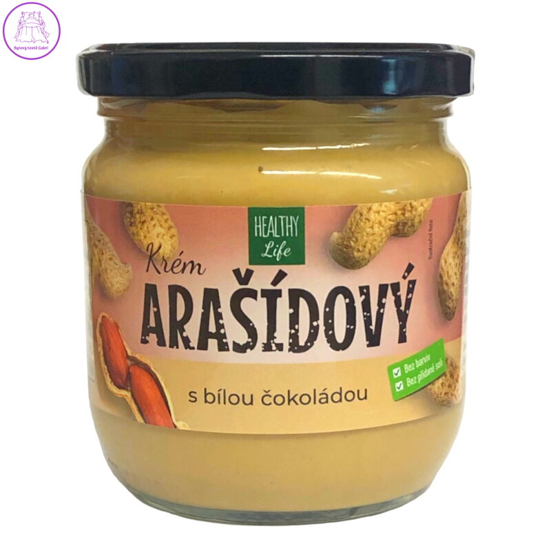 MKM pack Arašídový krém s bílou čokoládou 400 g