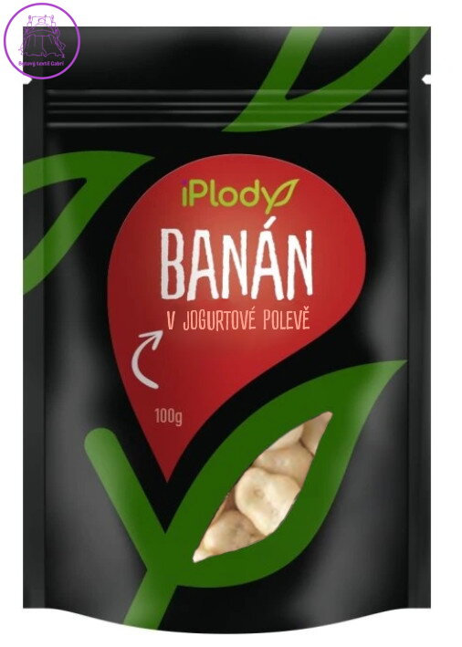 iPlody Banán chips v jogurtové polevě 100g