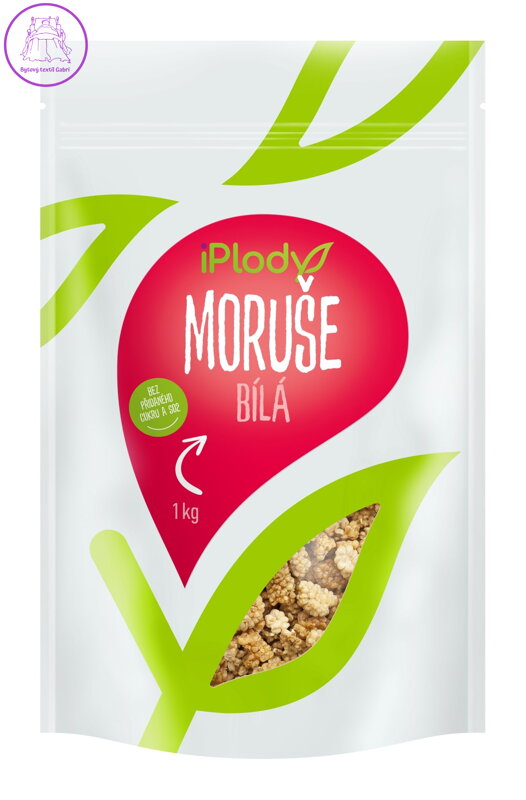 iPlody Moruše bílá sušená 1 kg iPlody Moruše bílá sušená 1 kg
