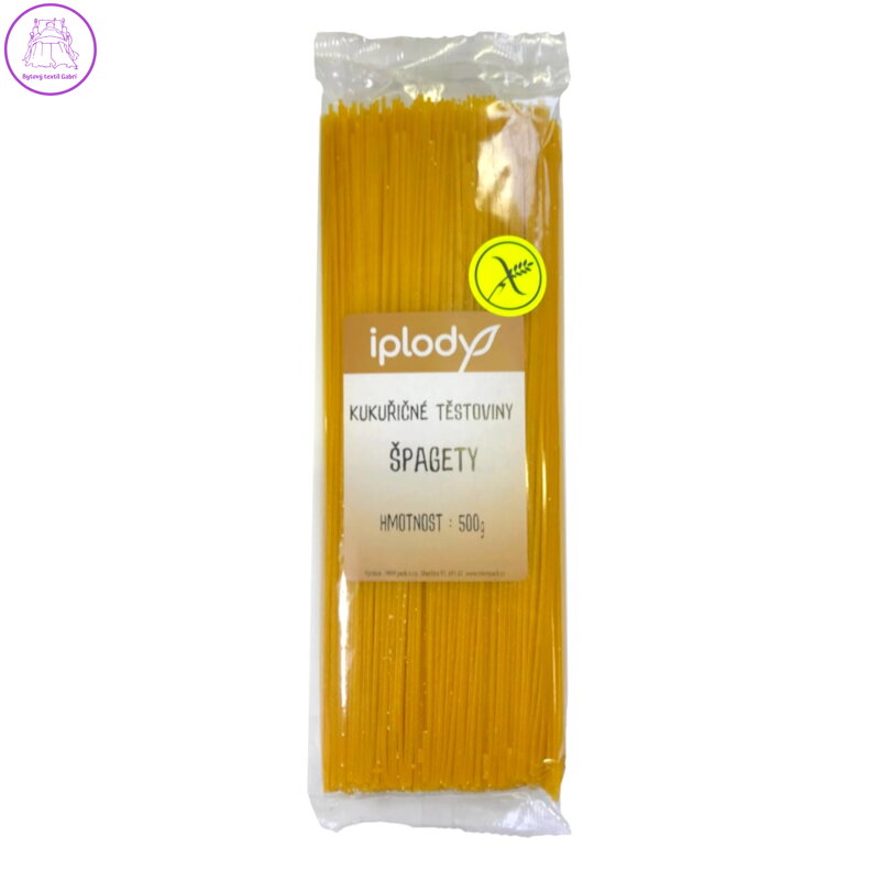 iPlody Kukuřičné špagety 500g bezlepkové