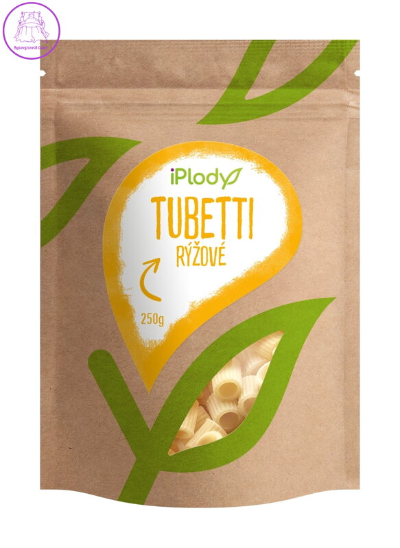 iPlody Rýžové těstoviny trubky 250 g