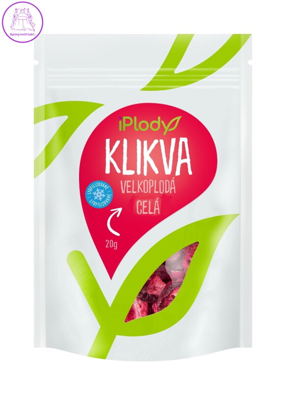 iPlody Klikva lyofilizovaná, plátky 20 g