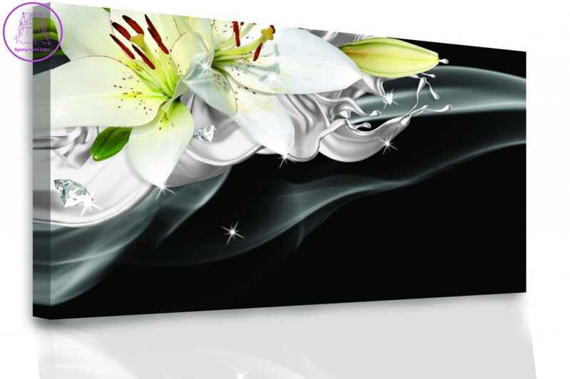 Lilie a diamanty