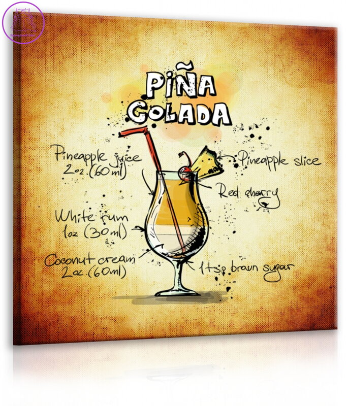 Obraz cedule Pina Colada