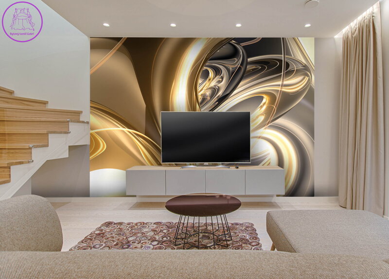 Tapeta Abstrakt gold