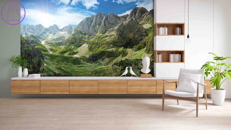 Tapeta Alpské panorama