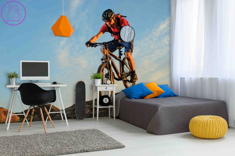 Tapeta Cyklista