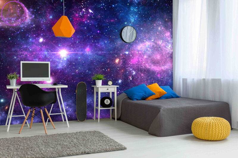Tapeta Pestrá galaxie