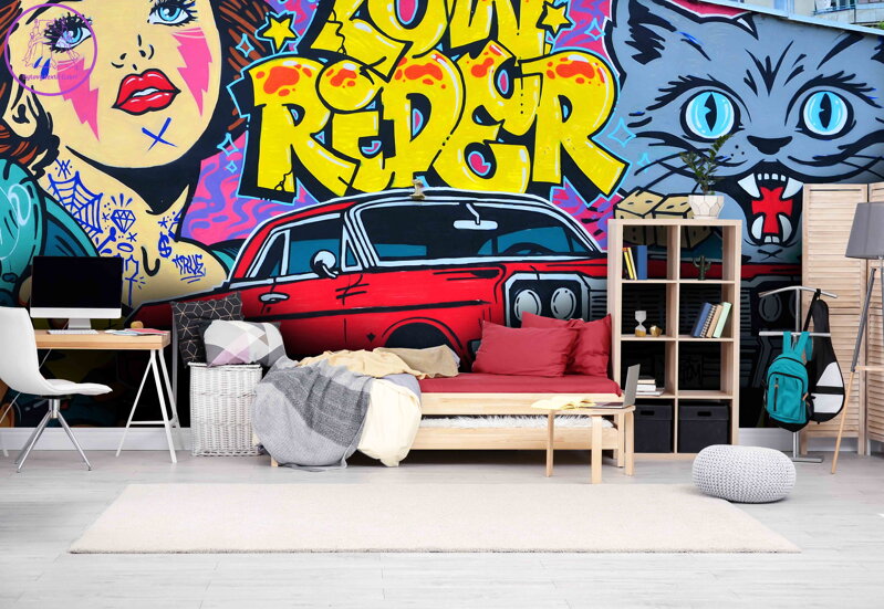 Tapeta Graffiti low rider