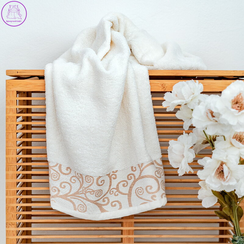 Froté ručník Stanex - VENEZIA 50 x 100 KRÉMOVÁ