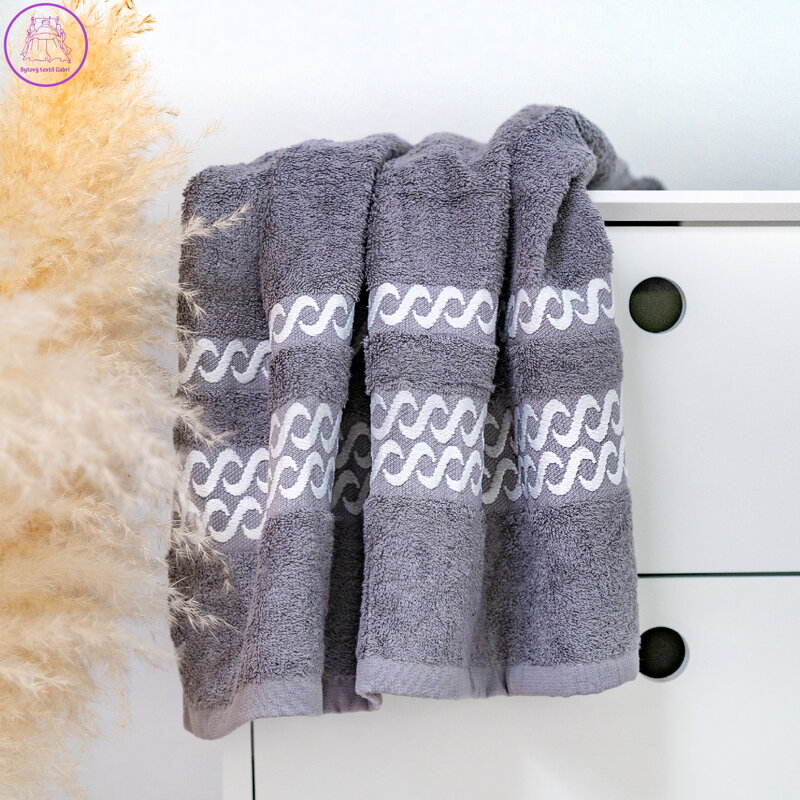 Bambusový ručník Stanex - VALENCIA 50 x 100 ŠEDÁ