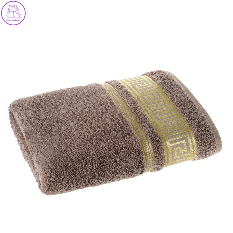 Bambusový ručník Stanex - ROME 50 x 100 SVĚTLE HNĚDÁ