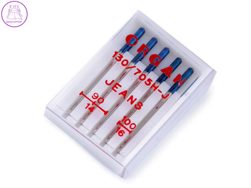 Strojové jehly Jeans 90;100;110 Organ