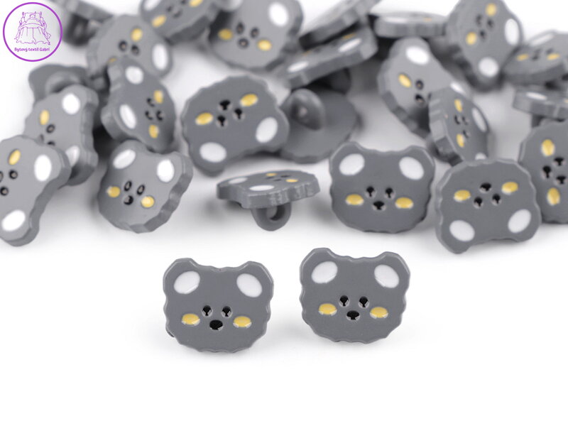 Knoflík dětský velikost 24" medvídek